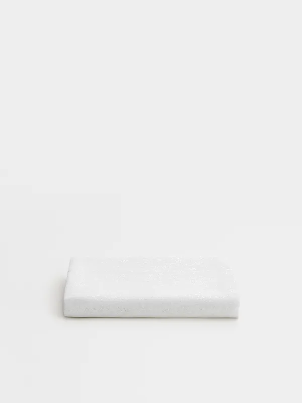 Tablecloth, 160x160 cm, polyester, white, Silver spray, Heaven silver, image-6