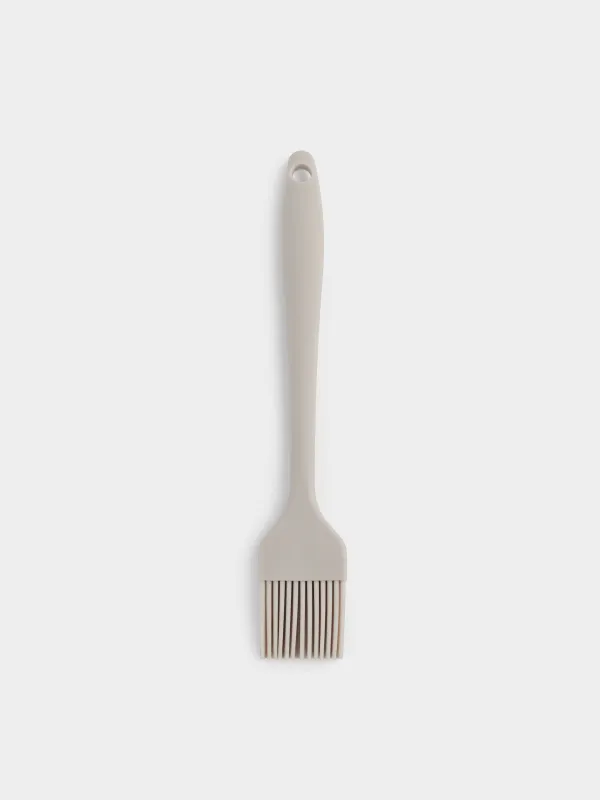 Cooking brush, 21 cm, silicone / nylon, beige, Benefit, image-3