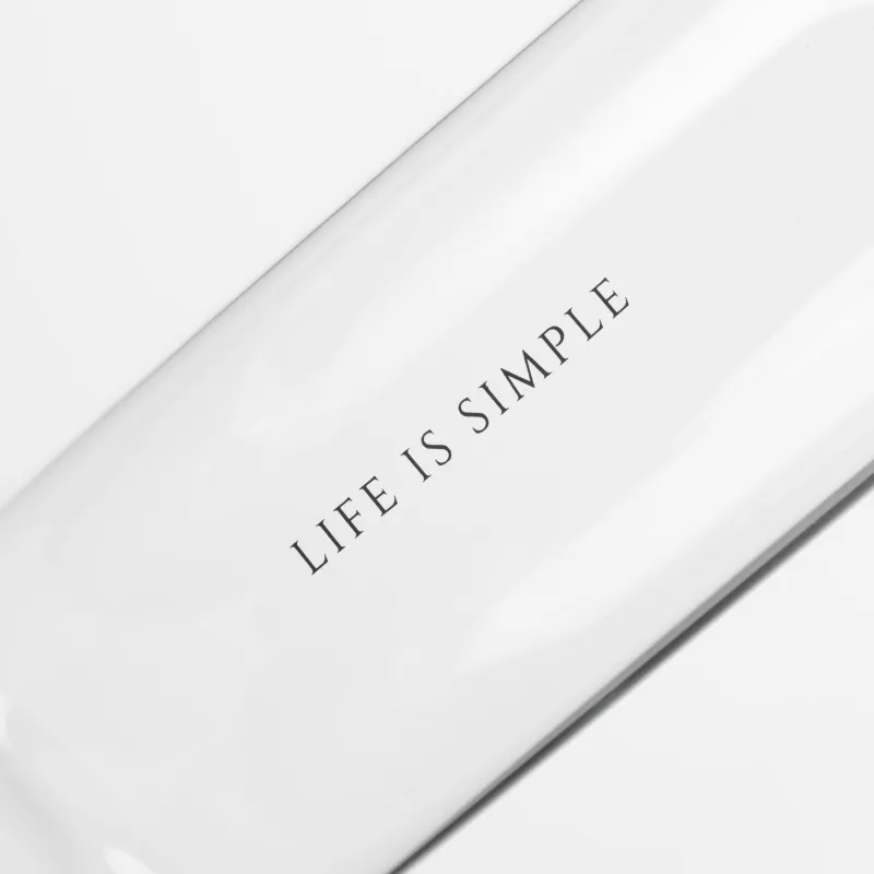 Beverage bottle, 1.25 l, Used glass, Life is simple, Clear font, image-4