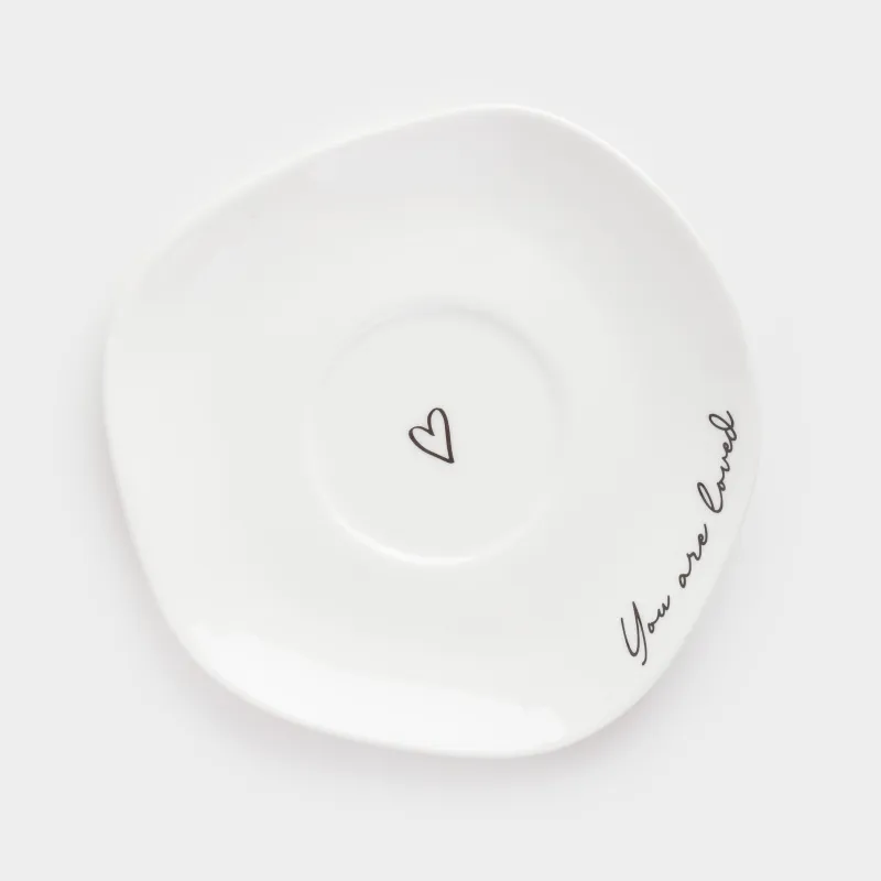 Tea pair, 1 person, 2 items, 200 ml, porcelain P, belaya, Dom, Amour, image-6