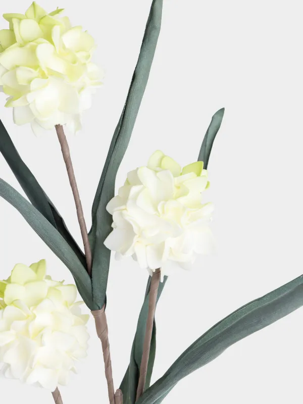 Decorative branch, 1 m, EVA, Yellow flowers, Flower garden, image-3