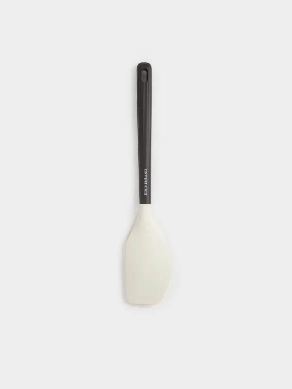 Spatula, 32 cm, silicone / plastic, beige-black, Service, image-0