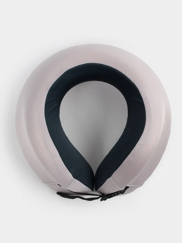 Travel pillow, 27 cm, polyester, beige-black, Travel comfort, image-3