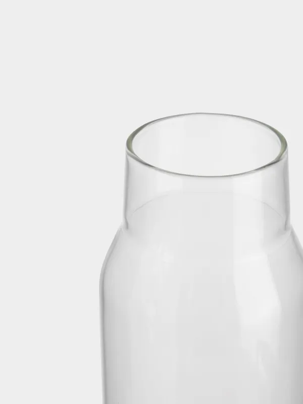 Beverage bottle, 1.25 l, glass B, Life is simple, Clear font, image-4