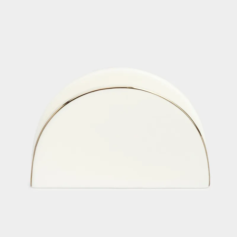 Napkin holder, 11 cm, porcelain F, Antarctica