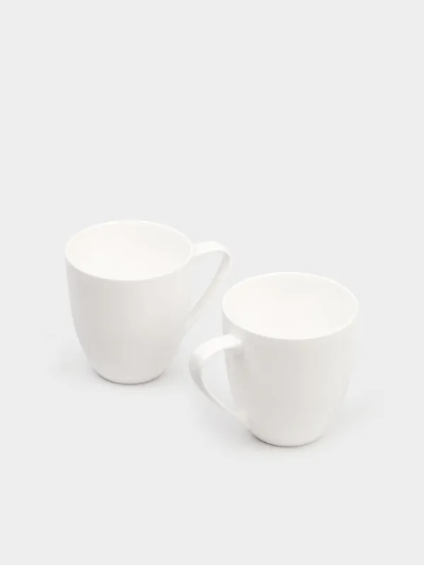 Mug, 450 ml, 2 pcs, porcelain F, white, Ideal white, image-4