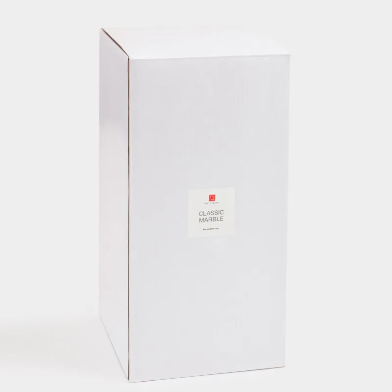 Paper towel holder, 32 cm, Steel / Marble, Silver, Crystal, Classic Marble, image-3