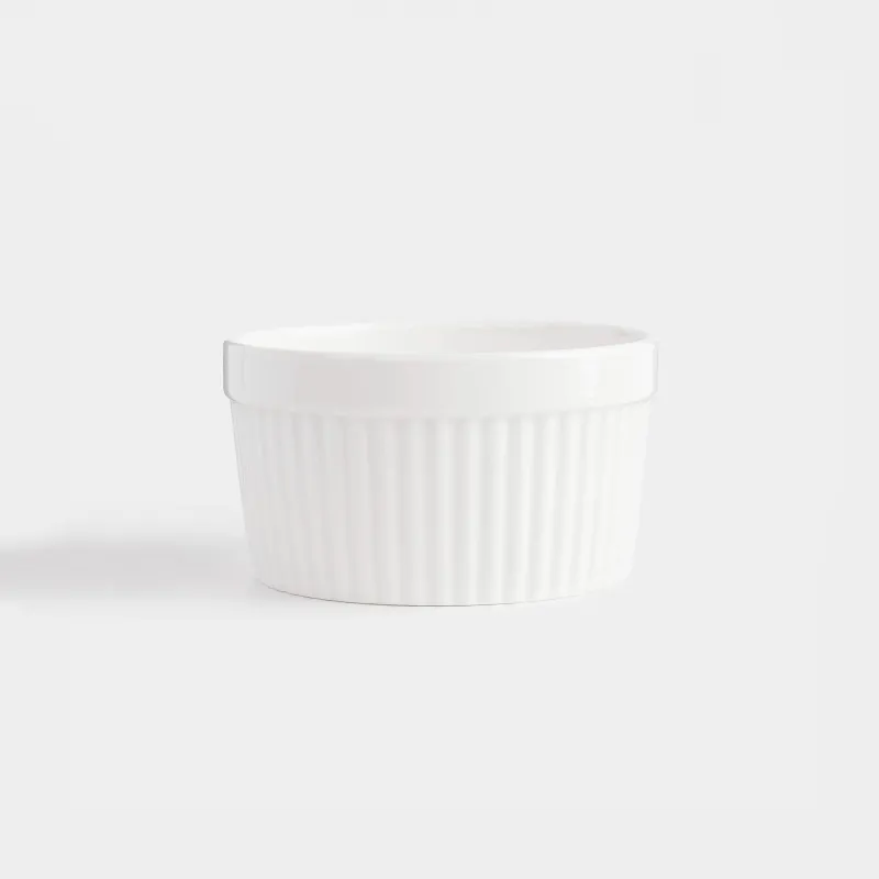 Cocotte, 10 cm, 250 ml, porcelain N, white, Ramekin, Aesthetic
