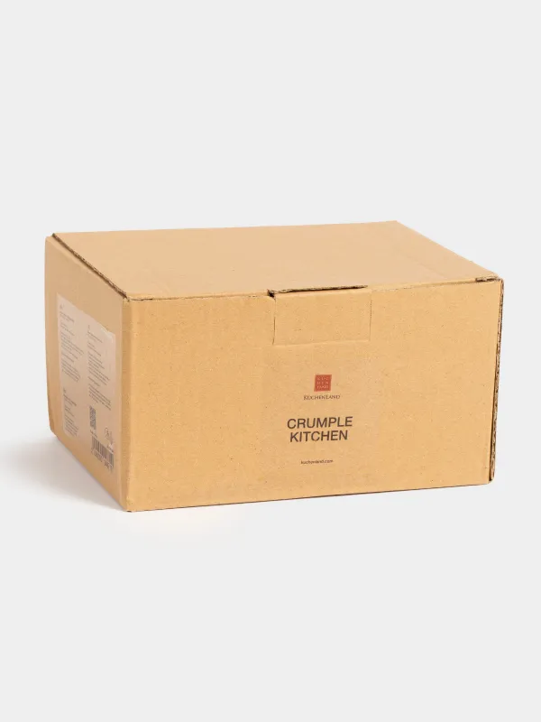 Measuring container, 450 ml, ceramic, milky, Crumpled effect, Crumple kitchen, image-5