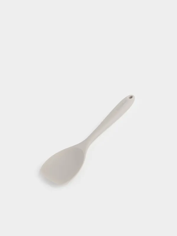 Serving spoon, 28 cm, silicone / nylon, beige, Benefit, image-2