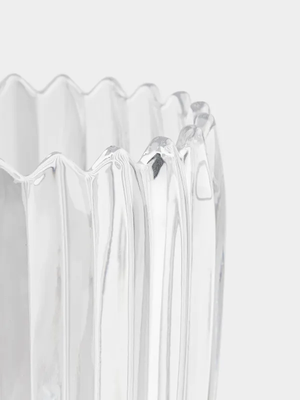 Flower vase, 27 cm, glass R, Alpine, image-3