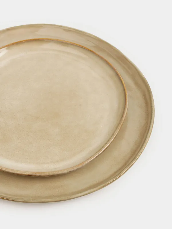 Dining set, 6 pers, 18 items, ceramic, beige, Burgos, image-2