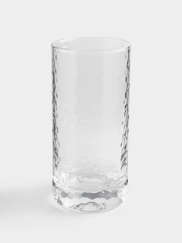 Glass, 14 cm, 300 ml, glass, Ripply, image-0