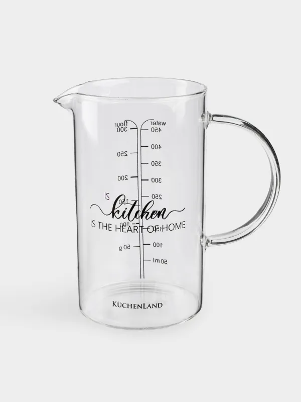 Measuring capacity, 500 ml, glass B, Kitchen, Scroll, image-0