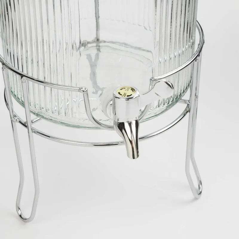 Beverage dispenser, 5,8 l, glass R / metal, Argos, image-3