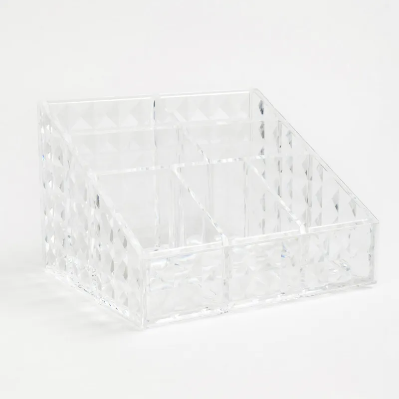 Cosmetic organizer, 15x10 cm, 7 compartments, plastic, Kandy