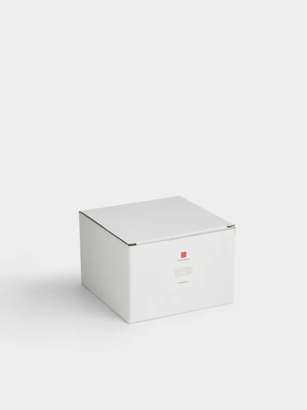 Jewelry box, 12x6 cm, glass, mirror, beige, Flower, Glossy color, image-5