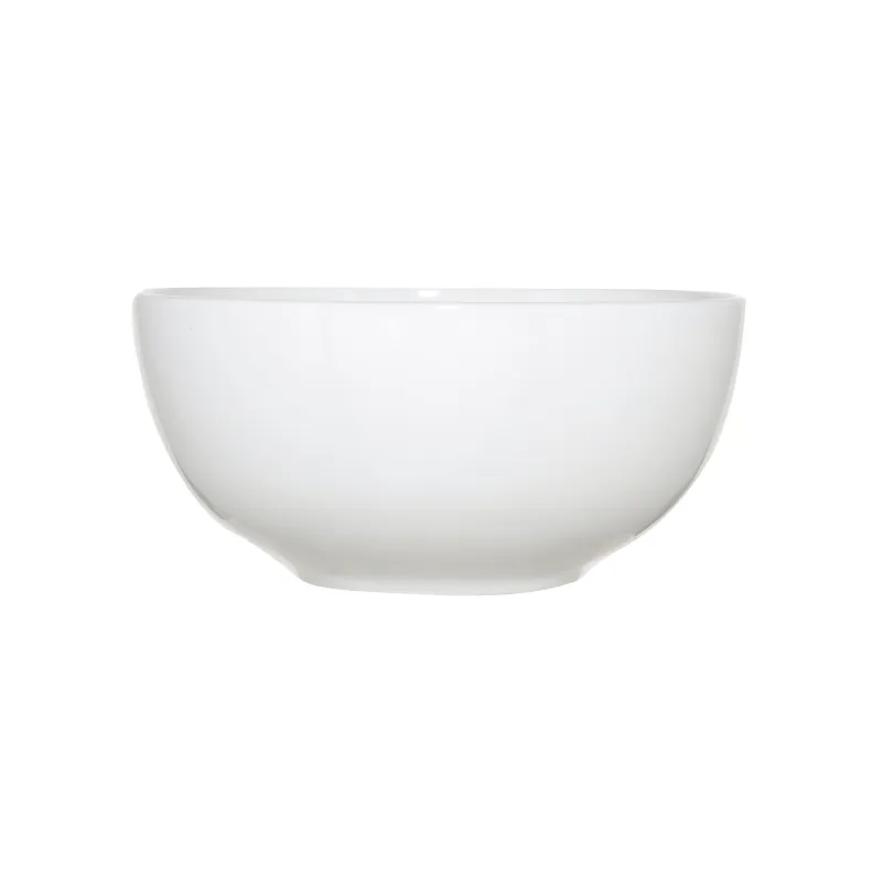 Salad bowl, 16x7 cm, 800 ml, porcelain F, white, Ideal white, image-1