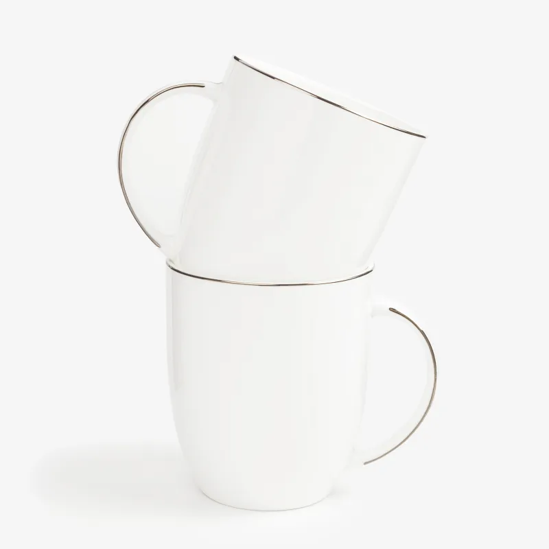 Mug, 400 ml, 2 pcs, porcelain F, Antarctica