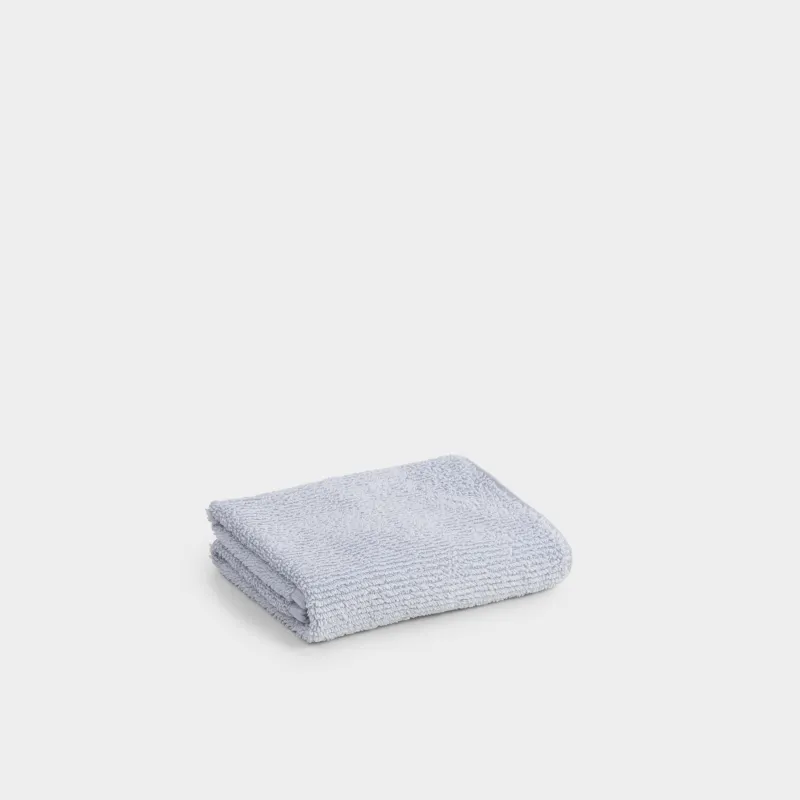 Towel, 40x60 cm, cotton, blue, Terry cotton