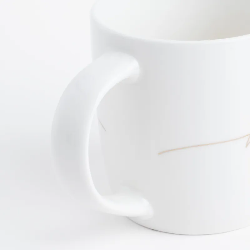 Mug, 330 ml, 4 pcs, porcelain N, beige/gray, Mix, Scroll, image-6