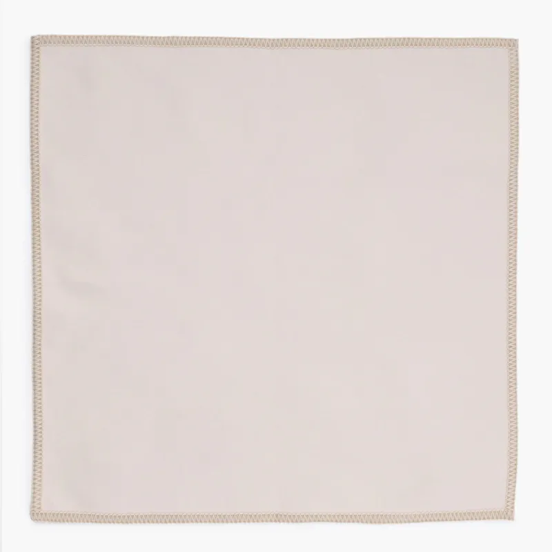 Cloth for furniture and equipment, 35x35 cm, microfiber, Suede, beige-pink, Clean, image-1