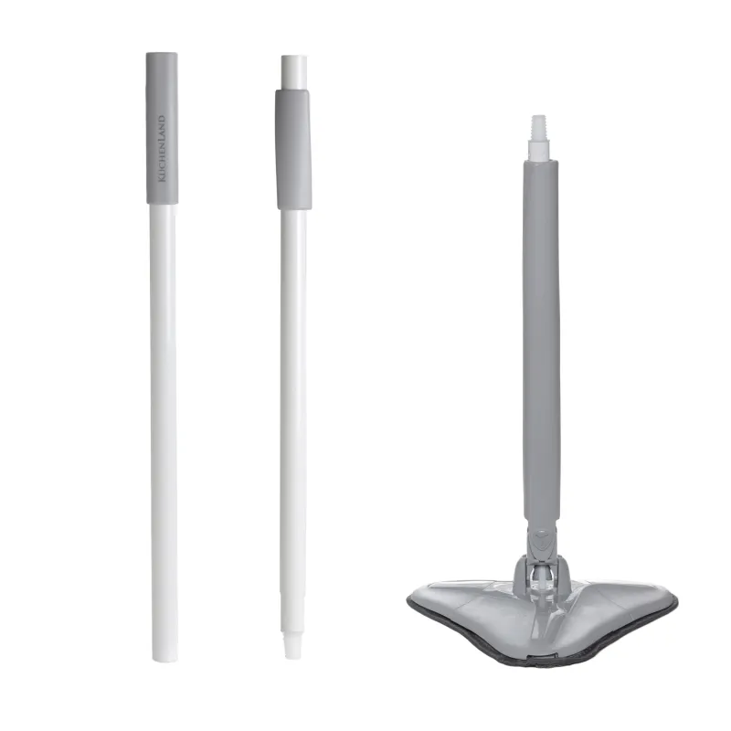 Wring mop, triangular, grey-white, Mop, image-1