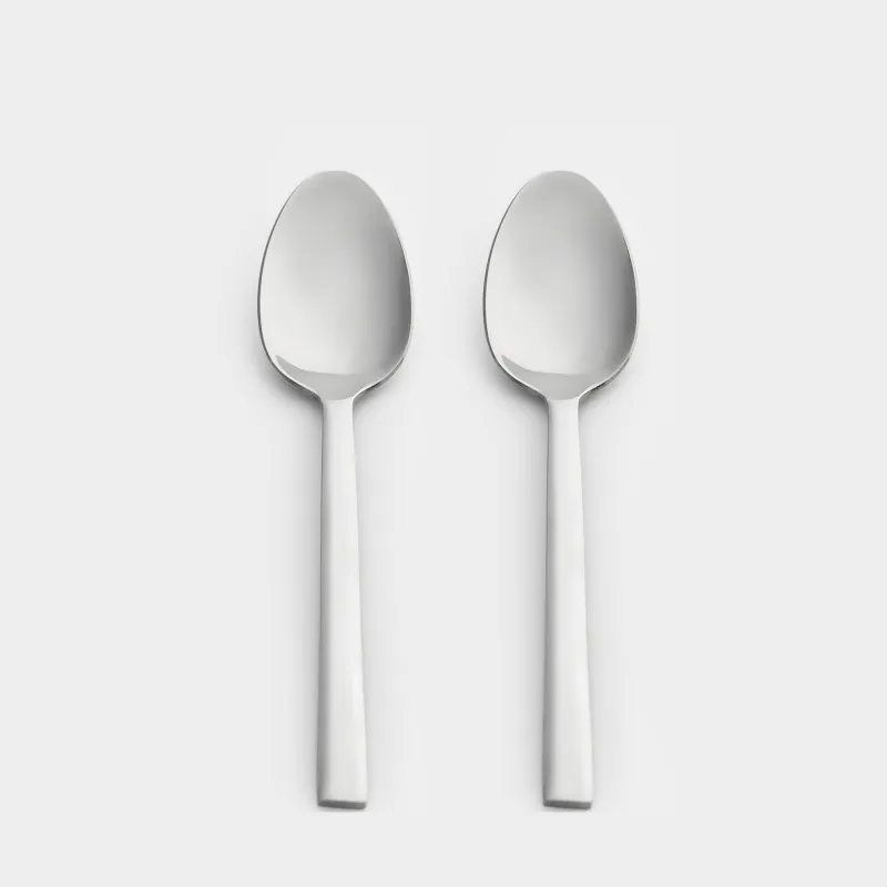 Tea spoon, 2 pcs, steel, Rome