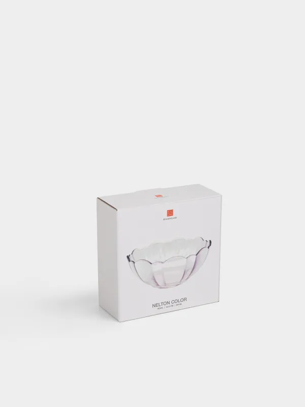 Bowl, 12x5, 300 ml, glass, purple, Nelton color, image-4