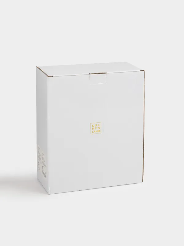 Statuette, 23 cm, polyresin, silver, Horse on hind legs, Horse silver, image-4