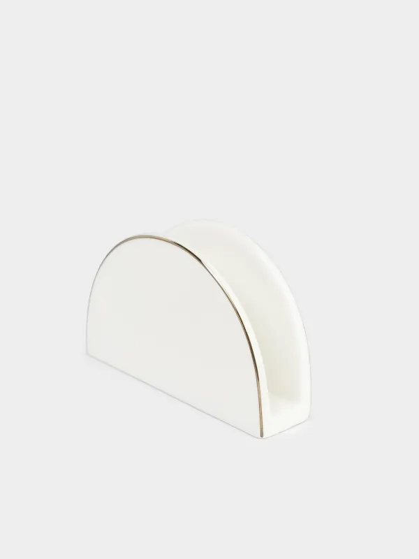 Napkin holder, 11 cm, porcelain F, Antarctica, image-2