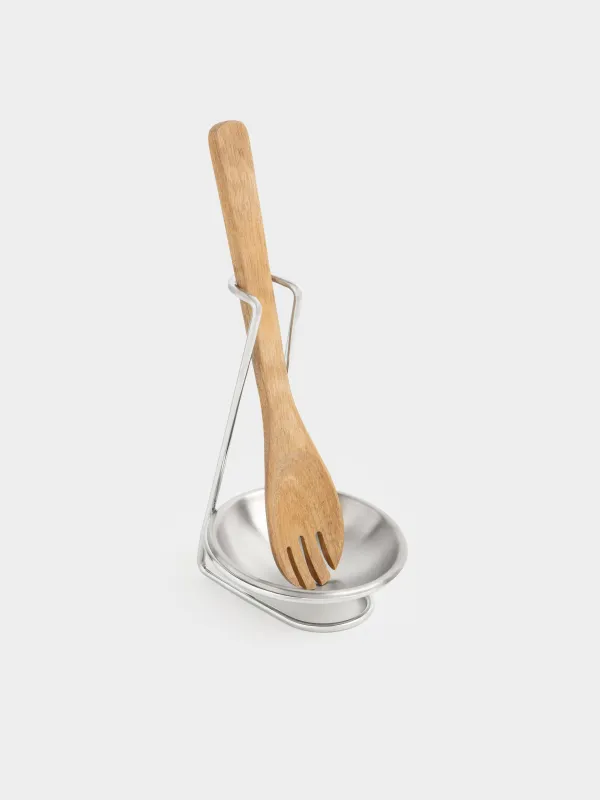 Ladle/spoon stand, 18 cm, with handle, steel, Egoist, image-5