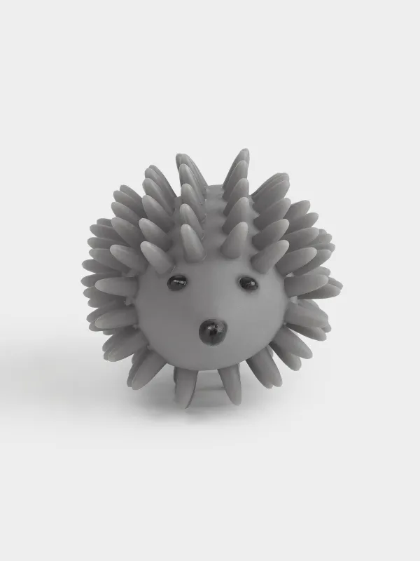 Washing ball, 9 cm, PVC, grey, Hedgehog, Washing ball, image-3