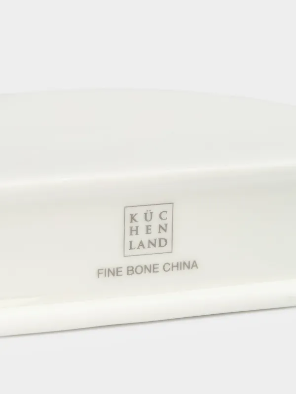 Napkin holder, 11 cm, porcelain F, Antarctica, image-4