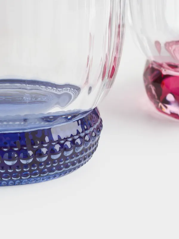 Glass, 9 cm, 280 ml, 4 pcs, glass, color mix, Mirabello color, image-6