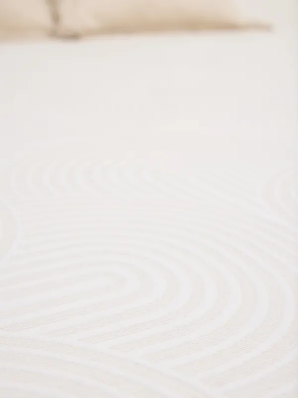 Bedspread, 220x240 cm, polyester / cotton, sand-beige, Arch, Arch, image-3