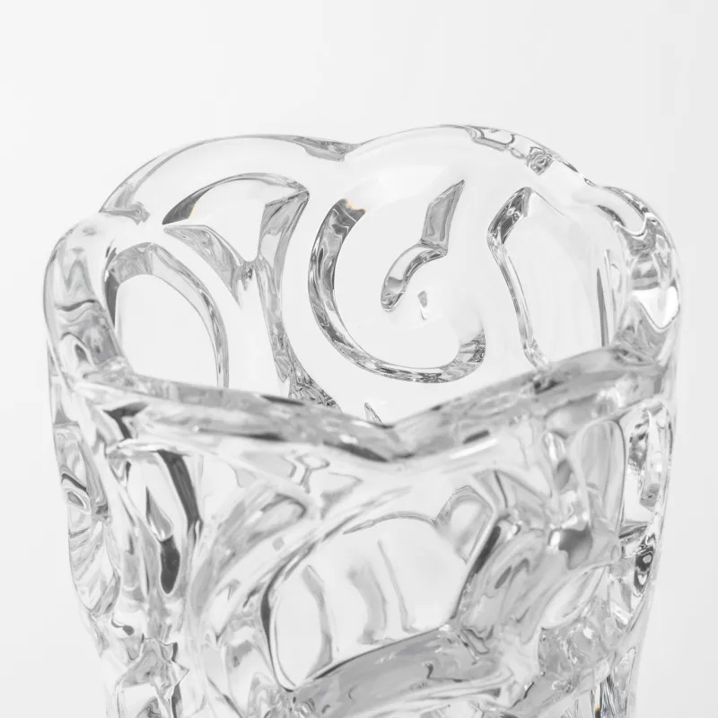 Flower vase, 29 cm, glass R, Patterns, Gala, image-2