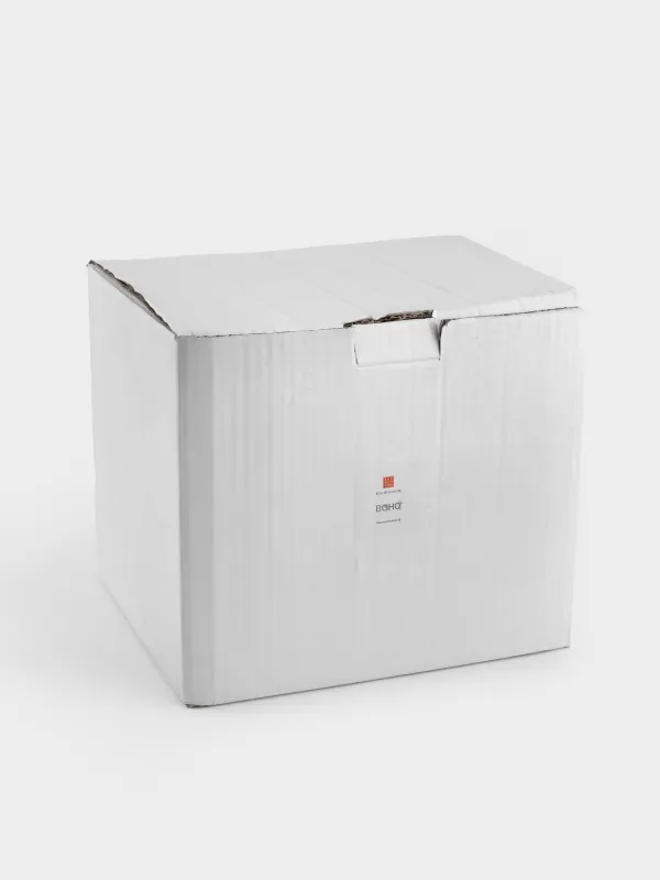 Dining set, 6 pers, 18 pr, porcelain N, milk, Dots, Boho, image-7