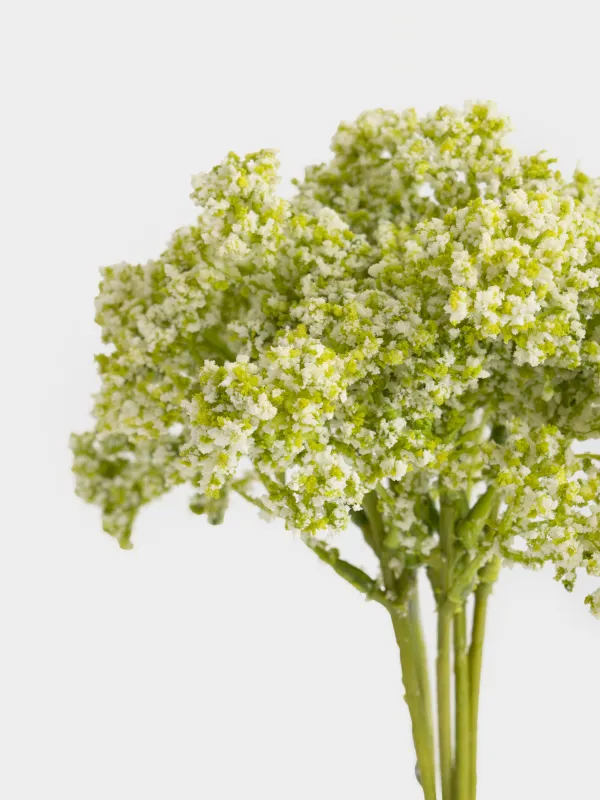 Decorative bouquet, 33 cm, polyester, White gypsophila, Flower garden, image-2