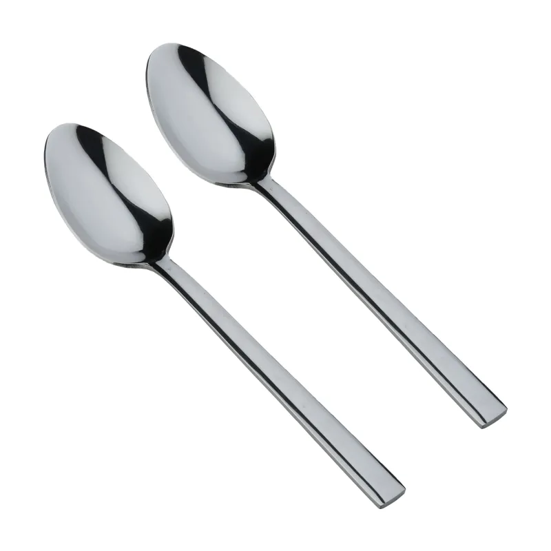 Tea spoon, 2 pcs, steel, Rome
