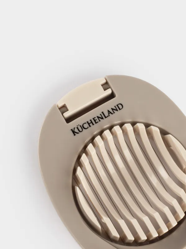 Egg slicer, 12 cm, steel / plastic, beige, Soft kitchen, image-4