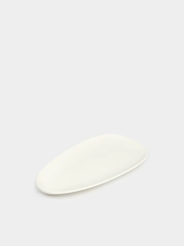 Dish, 26x14 cm, porcelain P, oval, white, Synergy, image-0