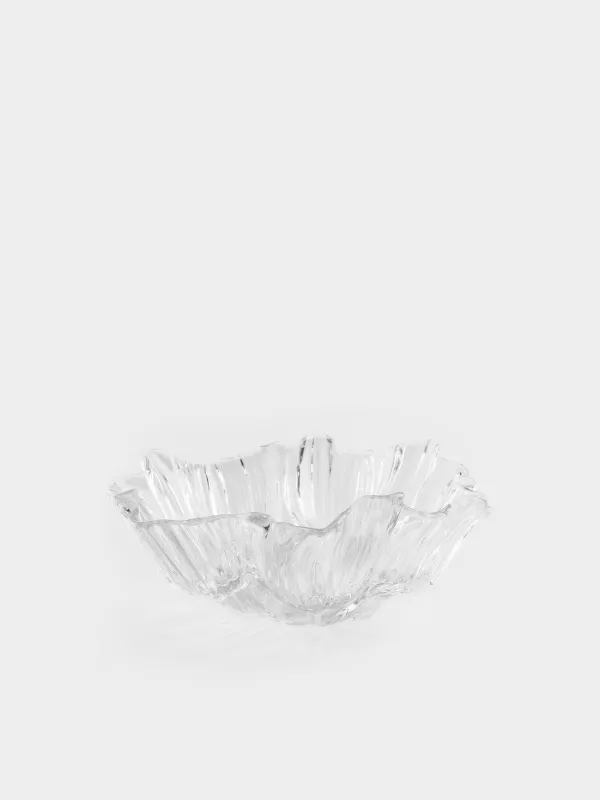 Salad bowl, 26x10 cm, 1,6 l, glass R, Flower, Fleur, image-0