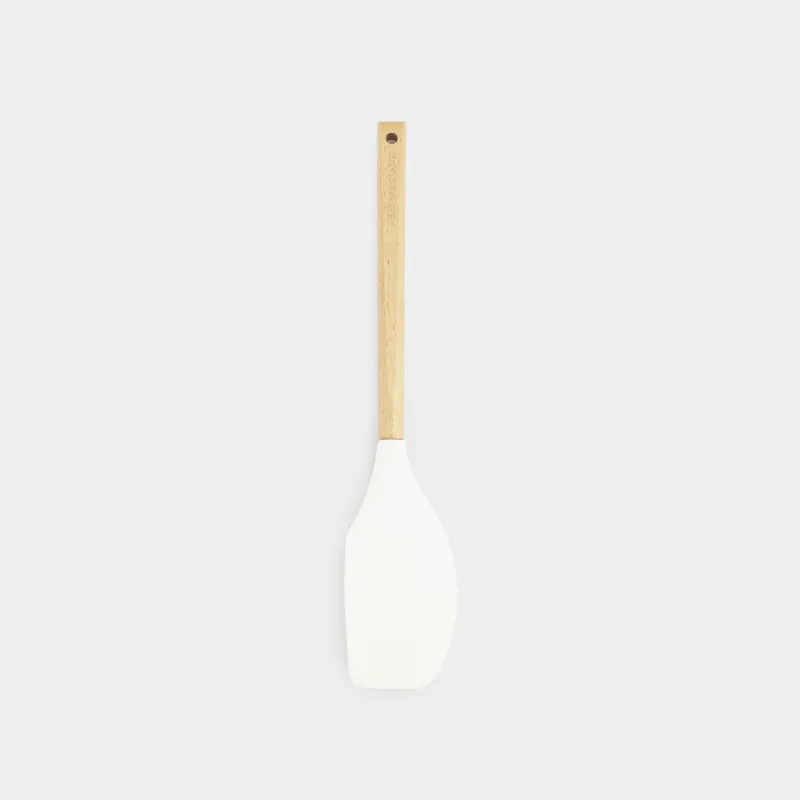Spatula, 32 cm, silicone / wood, beige, Provence