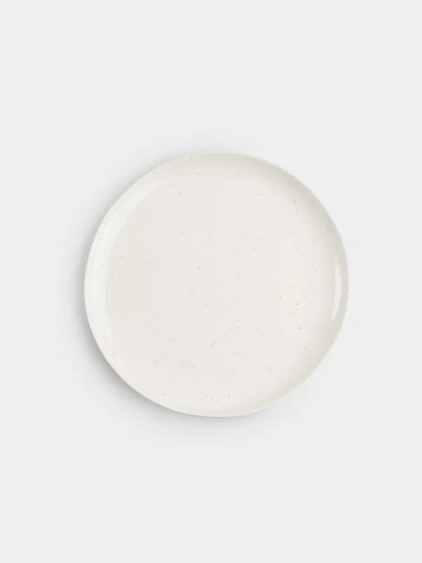 Dining set, 6 pers, 18 pr, porcelain N, milk, Dots, Boho, image-2