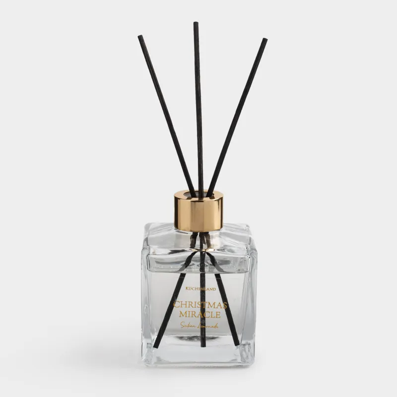 Aroma diffuser, 150 ml, glass, Sicilian Lemonade, Cristmas miracle