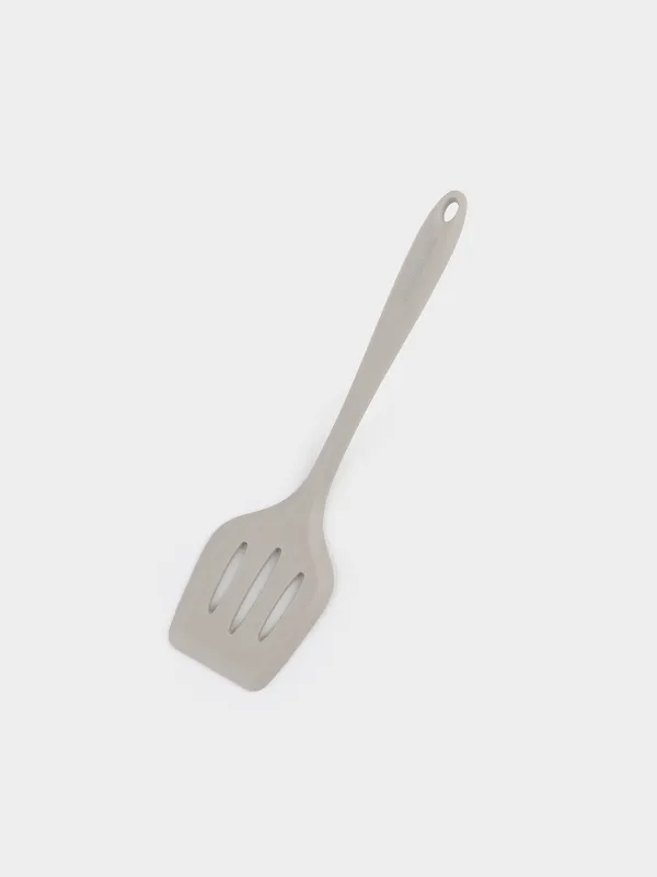Spatula, 31 cm, with slits, silicone / nylon, beige, Benefit, image-2