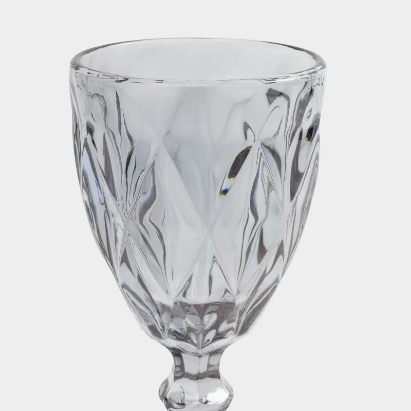 Drinking glass, 300 ml, glass R, grey, Rhomb color, image-2