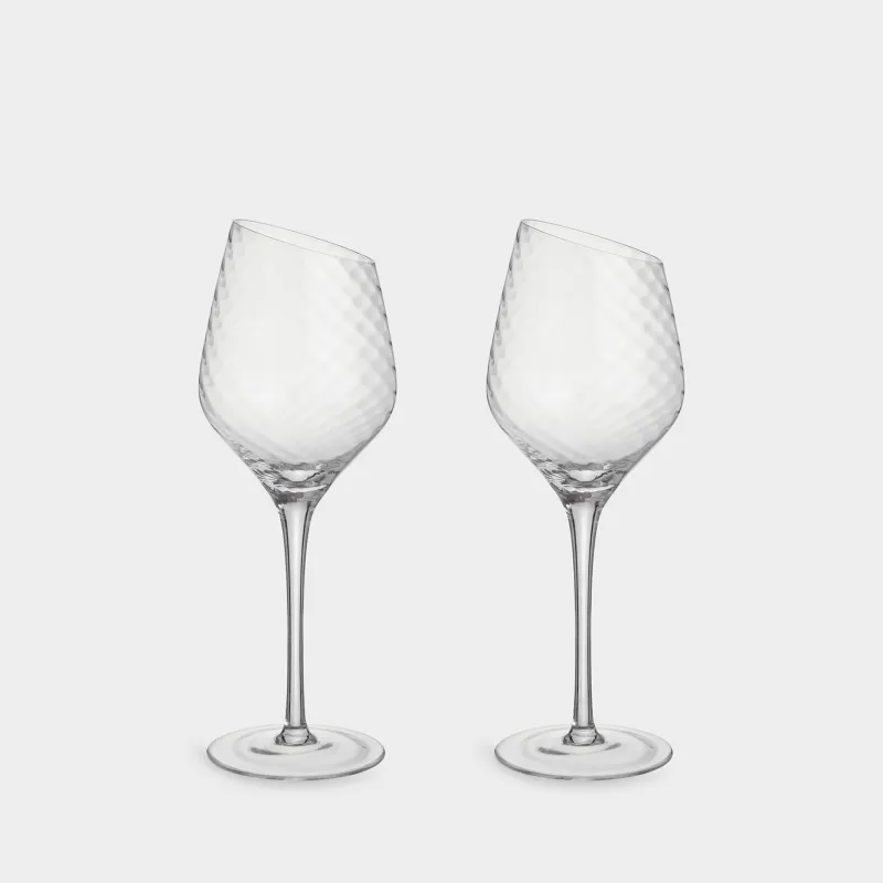 Drinking glass, 460 ml, 2 pcs, glass, Charm V