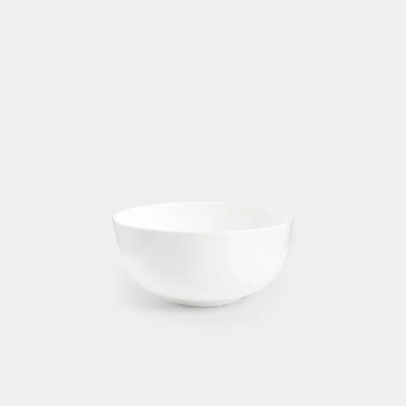 Salad bowl, 18x8 cm, 1.2 l, porcelain F, white, Ideal white